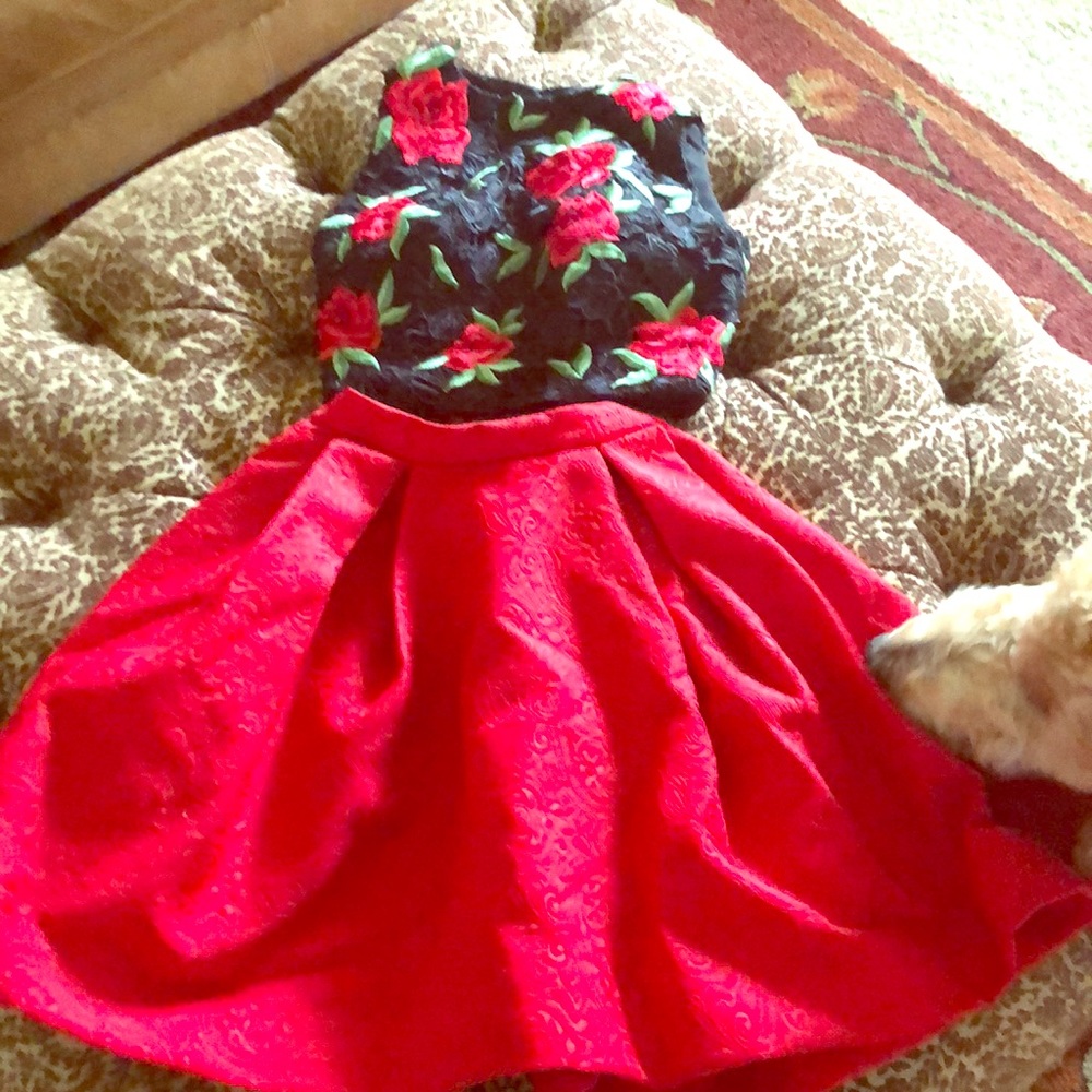 Two piece skirt